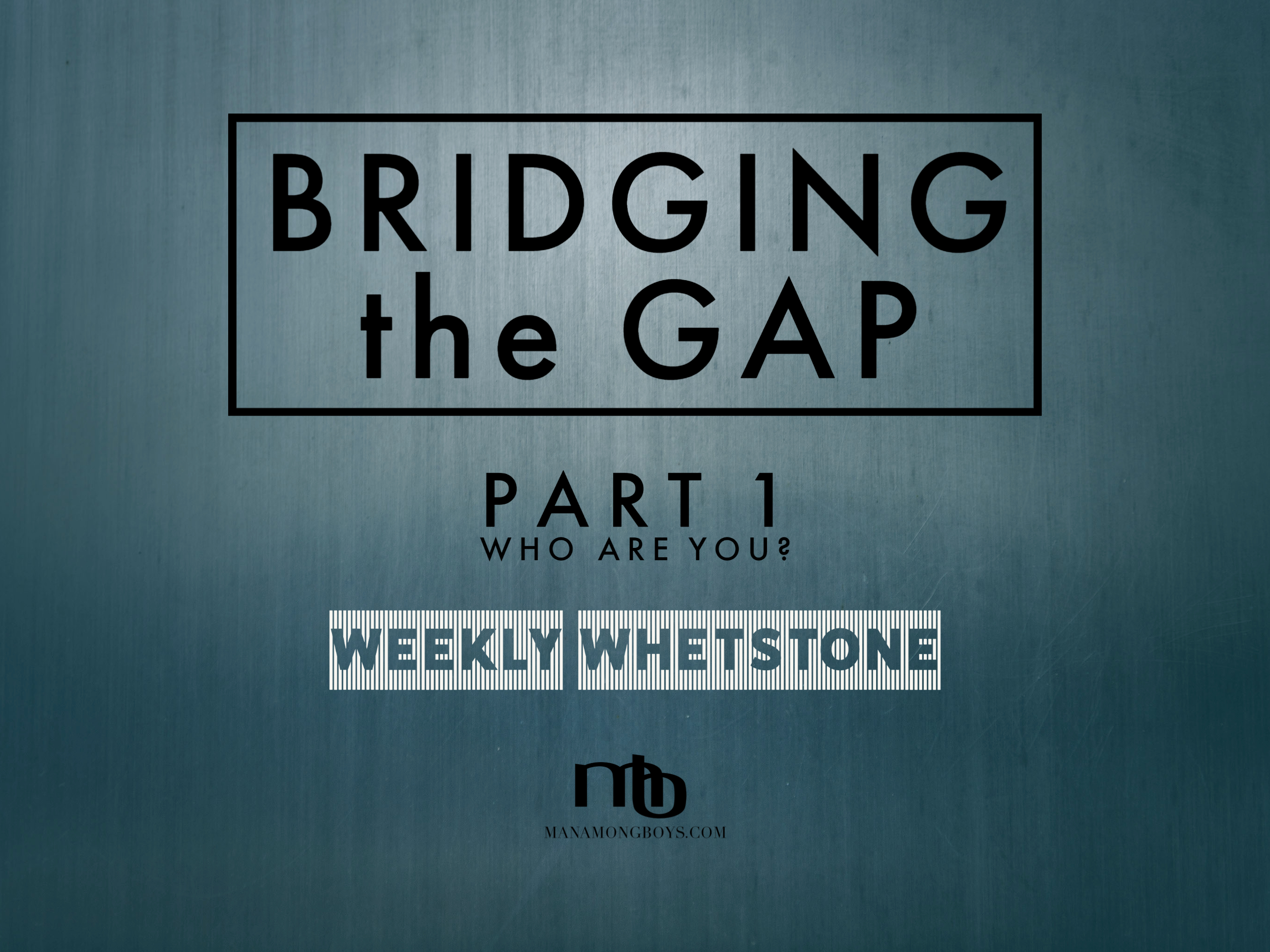 Bridging the Gap – Part 1:  Who Are You?