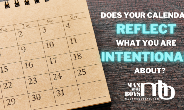 Does Your Calendar Reflect What You Are Intentional About?